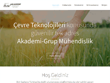Tablet Screenshot of akademigrup.com.tr